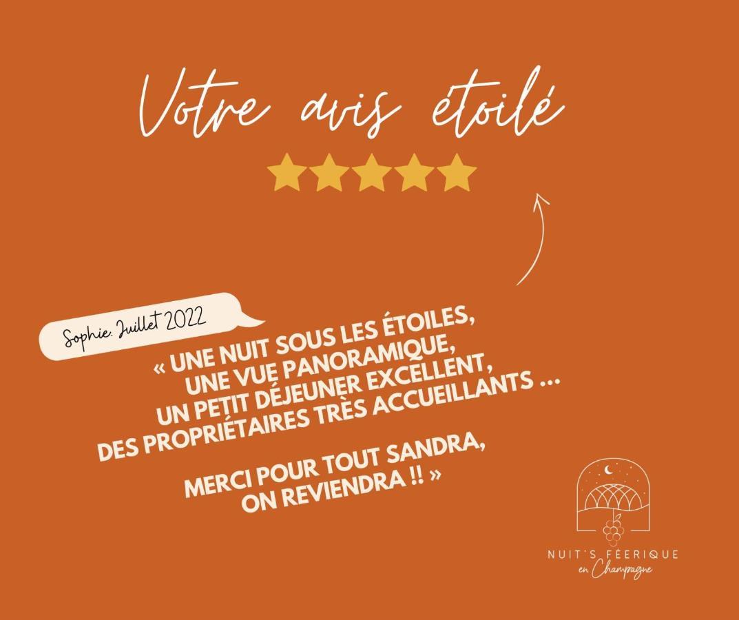 Nuit'S Feerique En Champagne Villa Meurville Bagian luar foto